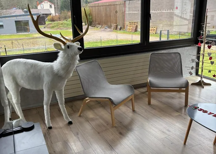 205 M2 Avec Piscine Et Jacuzzi 펜션